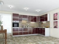 Каталог модулей, цветов корпуса и столешниц кухонь Фрейм, Контур и Модест