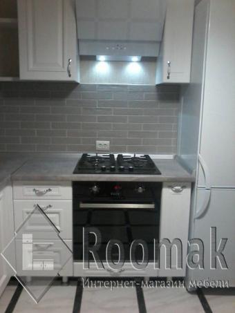 Кухня белая Аморе Классик (МДФ крашенный) 4