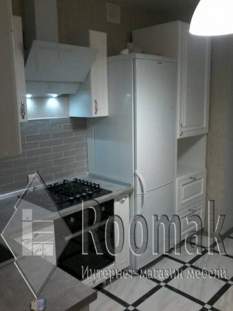 Кухня белая Аморе Классик (МДФ крашенный) 1