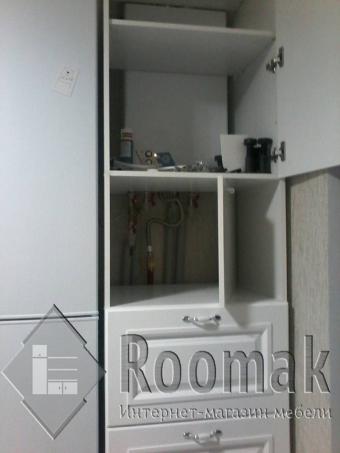 Кухня белая Аморе Классик (МДФ крашенный) 5