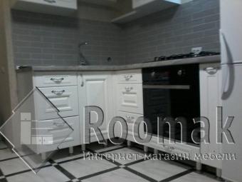 Кухня белая Аморе Классик (МДФ крашенный) 3