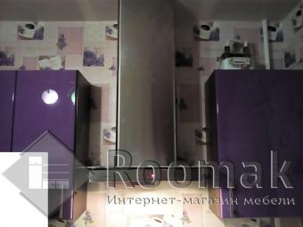 Кухня сиреневая Колор Микс (МДФ крашенный) 1