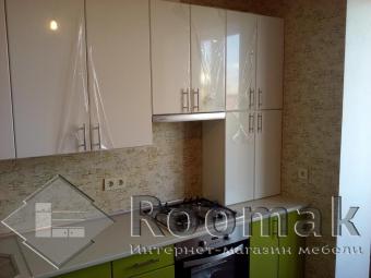 Кухня оливка/лайт Мода (МДФ пленка) 3