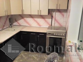 Кухня золото/мокко Мода (МДФ пленка) 3