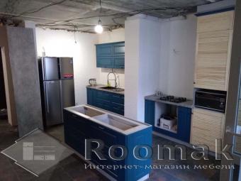 Кухня с островом (МДФ пленка) 2