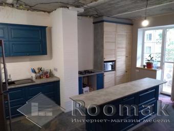 Кухня с островом (МДФ пленка) 5