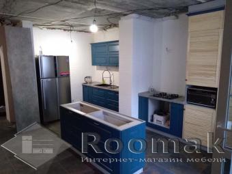 Кухня с островом (МДФ пленка) 3