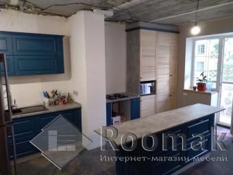 Кухня с островом (МДФ пленка) 6