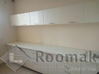 Кухня Жемчужная Хай Глос (МДФ пленка) 4