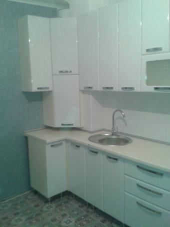 Кухня София Престиж белый глянец