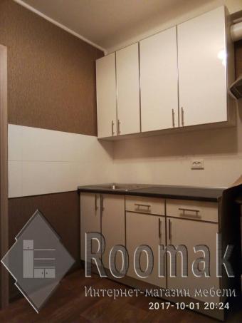 Кухня белая Мирор Глос (ДСП акрил)