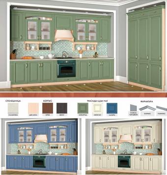 Модульная кухня серия Prestige Super mat foto 8