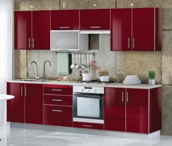 Модульная кухня серия Mirror Gloss foto 3