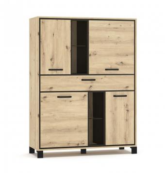 Комод 4Д1Ш Велс