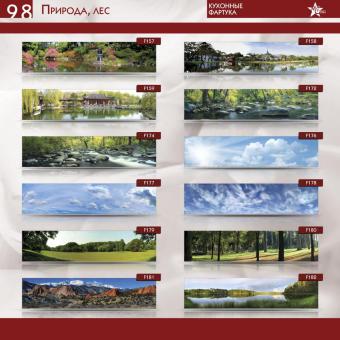 Кухонные фартуки Mebel Star серии Природа, лес