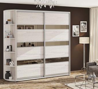 Шкаф купе Макси 2Д 1,6м Комфорт Мебель foto 2