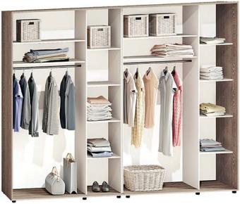 Шкаф купе Стандарт 4Д 2,8м Комфорт Мебель