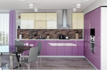 Модульная кухня серия High Gloss foto 19