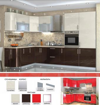 Модульная кухня серия High Gloss foto 4