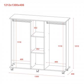 Гардеробна стійка Д3 foto 5