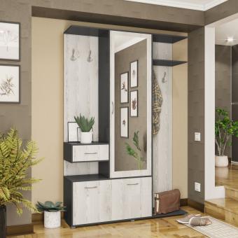 Передпокій Грета (антрацит/артвуд світлий)