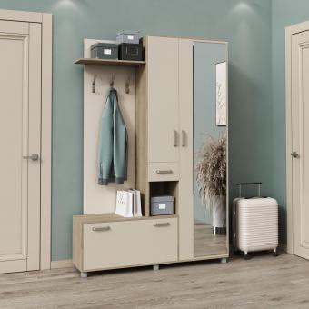 Передпокій Реприза (дуб білий/сатин)