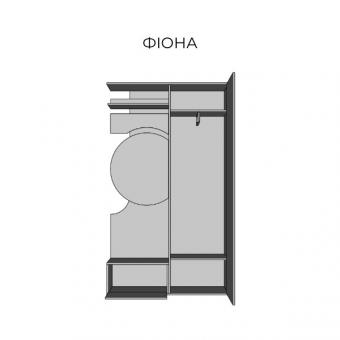 Передпокій Фіона (артвуд світлий/попелястий) foto 2