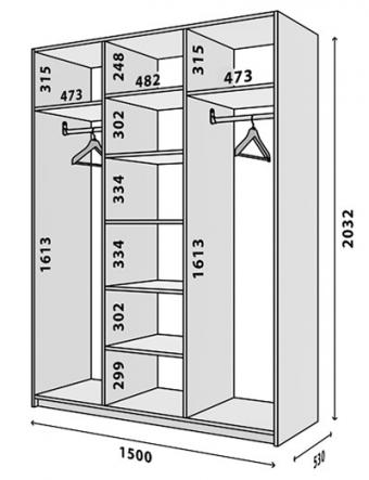 Модуль М-3 шафа Модус