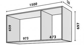 Модуль М-32 антресоль Модус