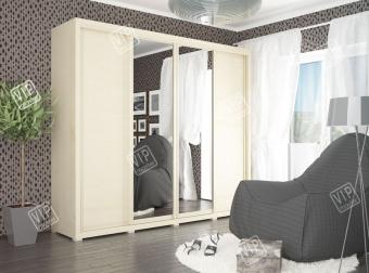 Шкаф-купе Домино 4Д 2,4м