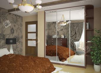 Шкаф-купе 3Д 2,22м(600) foto 3