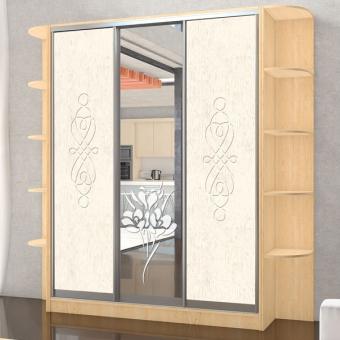 Шкаф-купе 3Д 2,4м МС