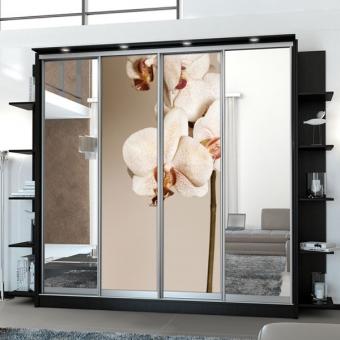 Шкаф-купе 4Д 2,5м МС