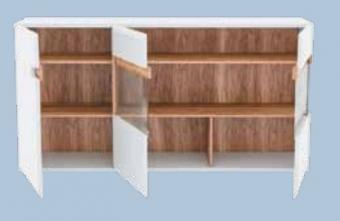 Комод-витрина 3Д Letis E2 foto 4