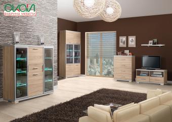 Гостиная комплект Нео (дуб)