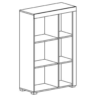 Комод-витрина Teano A foto 2