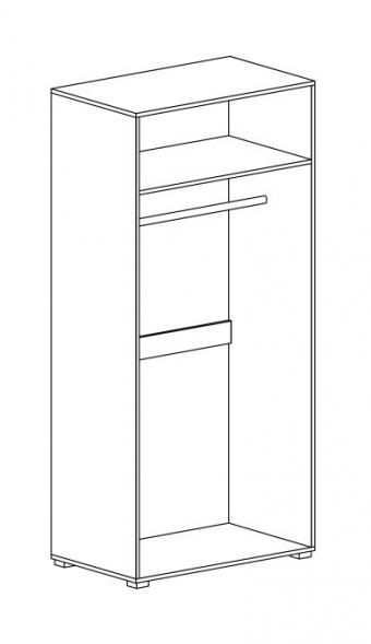 Шкаф платяной 2Д Paris G foto 2