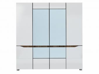 Шкаф платяной 4Д/2РП Paris W