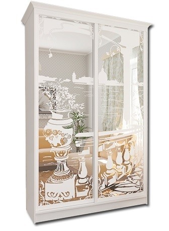 Шкаф-купе Рим-Венециано 2Д 1,7м