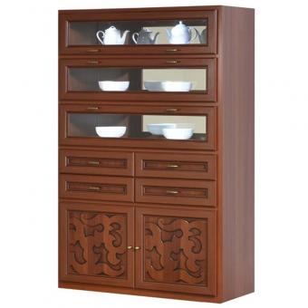 Сервант 3-и стеклянные двери Гарда