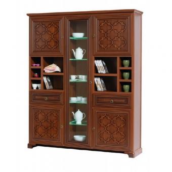 Сервант с витриной по центру вариант №1 Афина