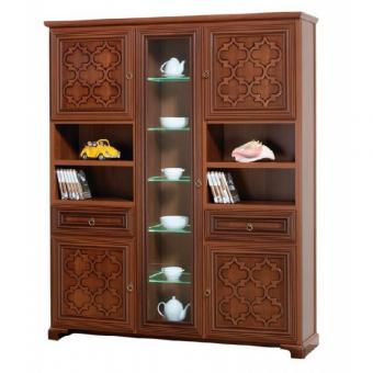 Сервант с витриной по центру вариант №2 Афина