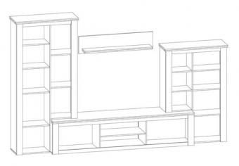 Стенка для гостиной Монтреал foto 2