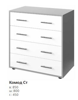 Комплект СТ-07 + комод foto 3