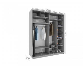 Шкаф-купе Практик 83 2Д 2,0м
