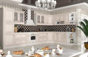 Модульная кухня Империя (крашенные фасады)