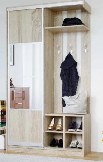 Шкаф-купе прихожая Линда 1Д 1,2м