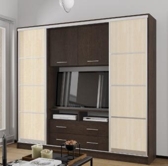 Шкаф-купе ТВ Наоми 2,4м