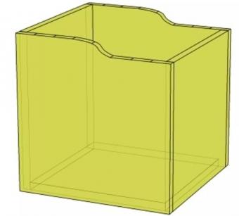 Бокс для стеллажа LEGO