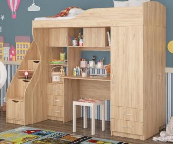 Двоярусне ліжко КД-02